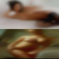 With woman nude
