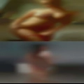 Naked girls pooping