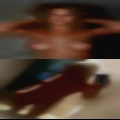 Man looking woman horny