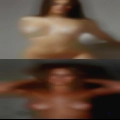 Naked mature woman flip flops